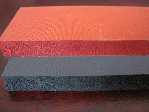耐高温硅橡胶海绵板
