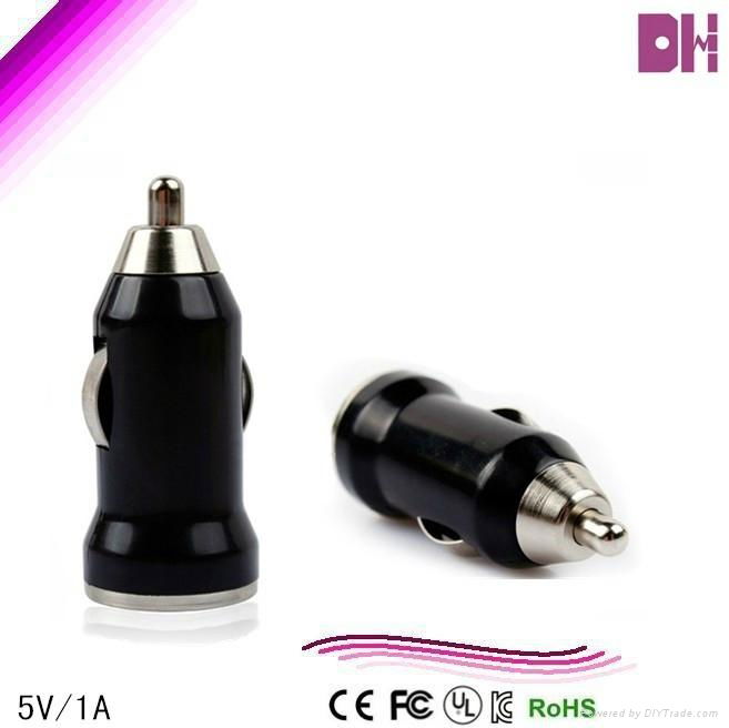 The USB Bullet Car Chargers With Single Port