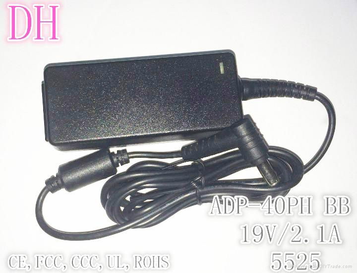 Replacement AC Laptop Adapter 19V/2.1A 4