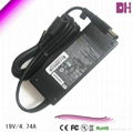 Replacement Laptop Adapter 19V/4.74A for HP 1