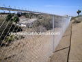 Chain link fence wire fence