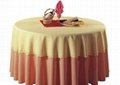 PVC and polyester cotton tablecloth