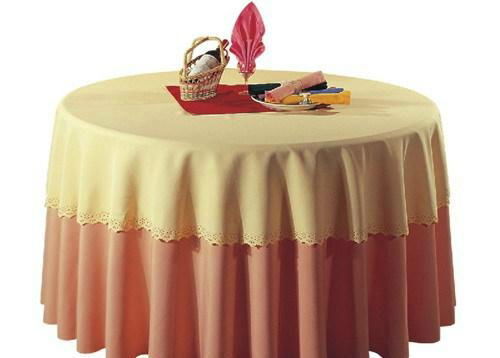 PVC and polyester cotton tablecloth