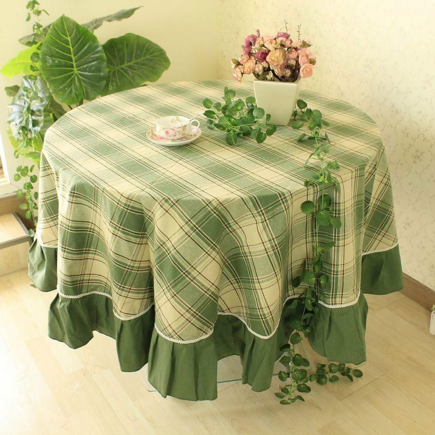 PVC and polyester cotton tablecloth 3