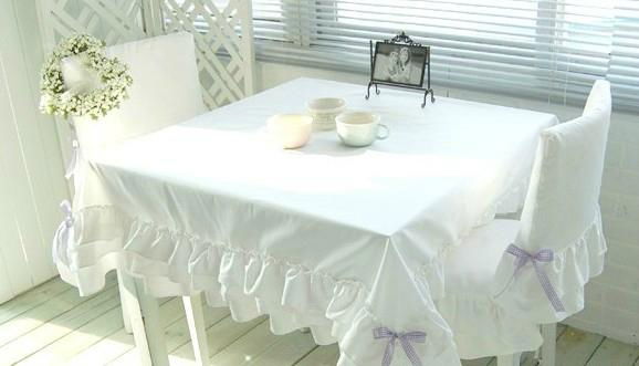 PVC and polyester cotton tablecloth 4