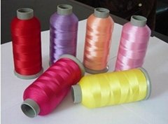 Polyester and Rayon embroidery thread