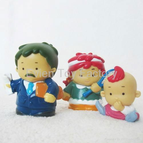 Happy Family members, PVC toys