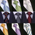 Excellent Woven silk colorful tie for