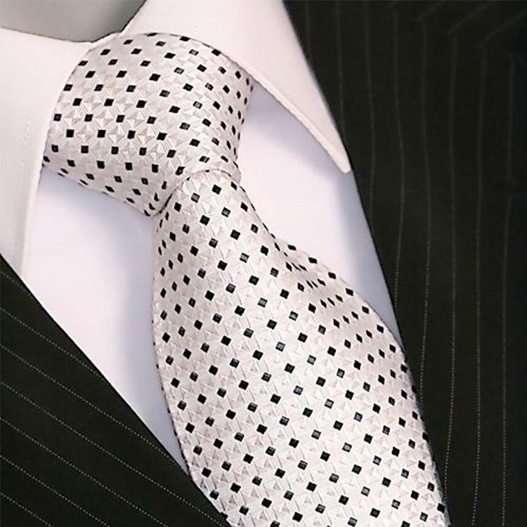 Excellent Woven silk colorful tie for men Italian style 4
