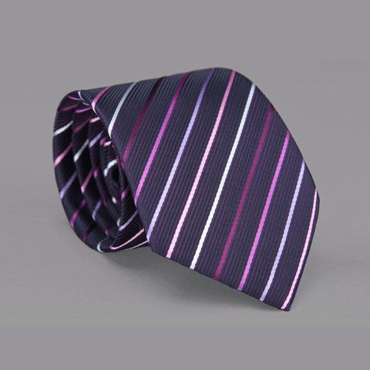 New beautiful Hight quality custom woven polyester necktie 4