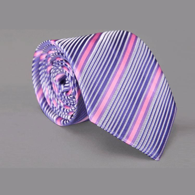 New beautiful Hight quality custom woven polyester necktie 5
