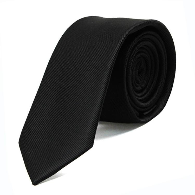 design 100% polyester necktie in solid color 3