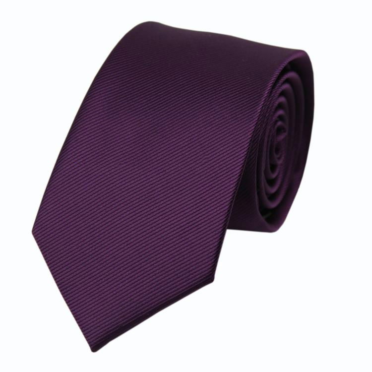 design 100% polyester necktie in solid color 5