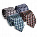 Latest checked Polyester Necktie 1