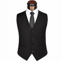 Colorful checked new fashion styles waistcoat for gentleman