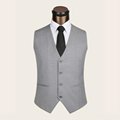 Colorful checked new fashion styles waistcoat for gentleman 2