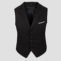 Colorful checked new fashion styles waistcoat for gentleman 4