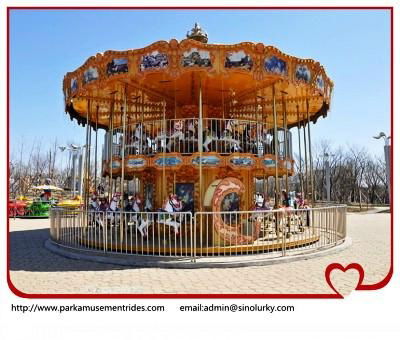 Used carnival rides carousel horse 2