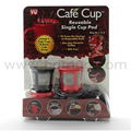 reusable sigle cup pod reusable coffee capsule 1