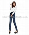 Wholesale clothing new york latest fashion blue jean clothing for women 2