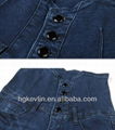 Wholesale clothing new york latest fashion blue jean clothing for women 4