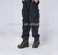 wholesale military style mens cheap khaki baggy cargo pants 4