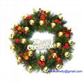 Wholesale - Christmas Wreaths Party Decoration flowers 1