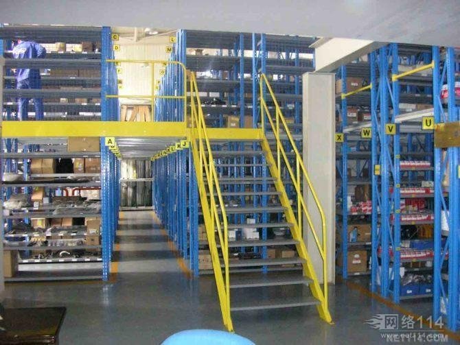 4S shop steel shelves 5