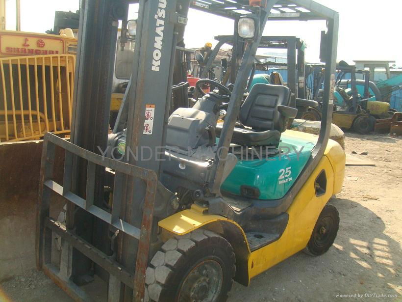 used original 2.5 ton komatsu forklift