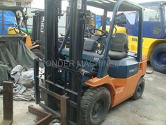 used original 2.5 ton toyota forklift