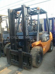 used original 3 ton toyota forklift