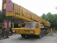 used original 80 ton kato truck crane