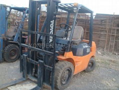 secondhand toyota 3 ton forklift