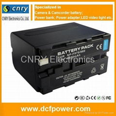 High quality digital cameras batteries for sony NP-F970 NPF970 NP-F950 NP-F960 