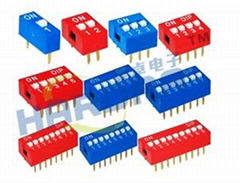 Slide type dip switch