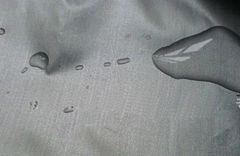 190T silver waterproof cover taffeta fabric