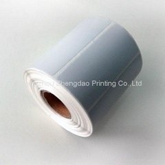 Silver Polyester labels