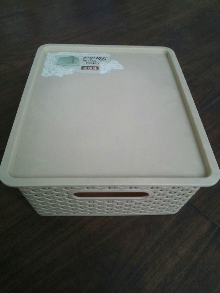 weave storage boxmold with lid household  plastic mold  2