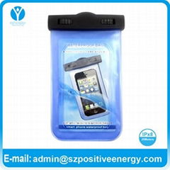 Factory produce pvc waterproof bag for iphone