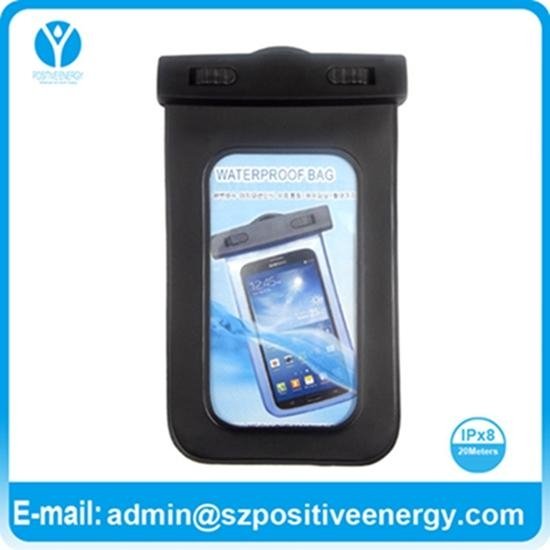 low price pvc waterproof bag for cell phone