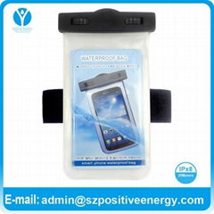 PVC waterproof bag with armband