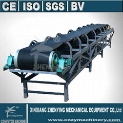 Heat resistant belt conveyor  