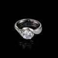 Hot Selling Top Quality 925 Sterling Silver CZ Ring In Fashion 2