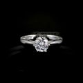 Factory Direct Wholesale High Quality 925 Sterling Silver Ring With CZ stone 1