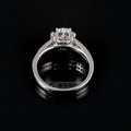 Wholesale High Quality 925 Sterling Silver Ring With Shing CZ Stone 5