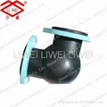 90 Degree Bend Flexible Rubber Elbow 1