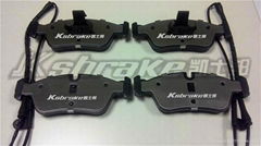 OE quality low-metallic brake pad/auto brake pad