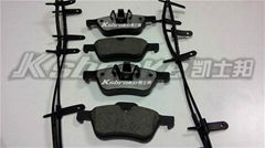 ksbrake low-metallic brake pad/high quality