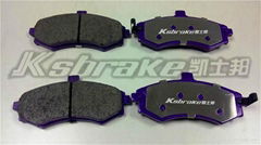 High quality low-metallic brake pad/OE brake pad