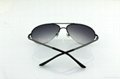 Male metal HD night driving glasses with polarized lens UV400 Sunglasses 5